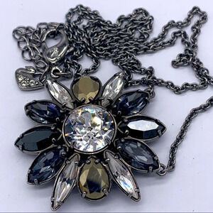 Swarovski by Sharouk Crystal Flower Necklace